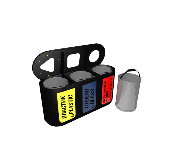 Урна для раздельного сбора мусора 